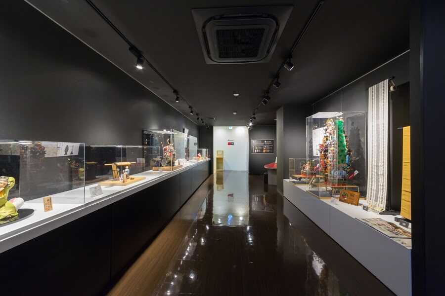 ふくや味の明太子工場ハクハクの展示品