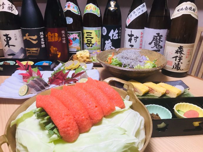 博多かねふく ふく竹 東京駅店の明太子の天ぷら