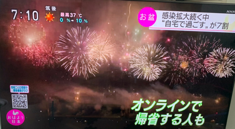 縁結び大学調べ お盆休みの過ごし方に関する統計データ NHK「おはよう日本」にて使用された画像