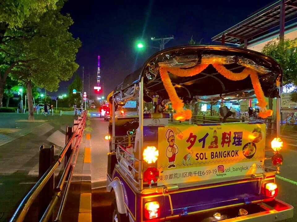 SOL BANGKOKのトゥクトゥク