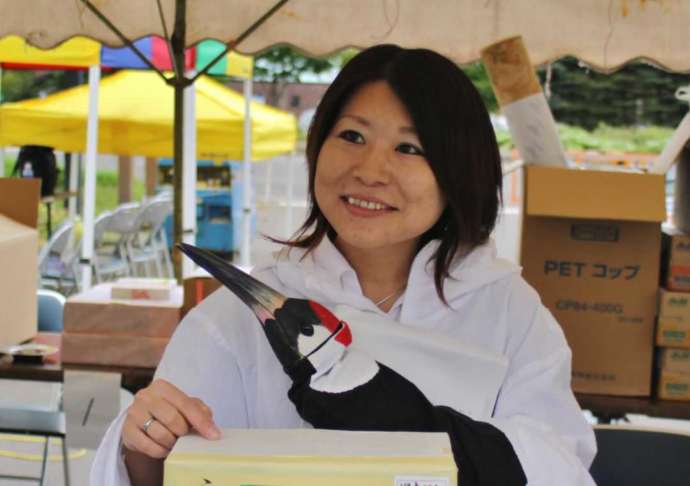 「阿寒国際ツルセンター」館長の河瀬さん