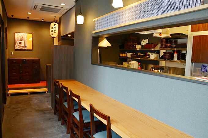 東京都にある「日本橋 玉ゐ 人形町店」の内観