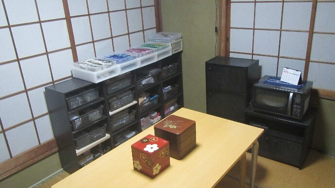 とんぼ玉工房「青い竜宮城」の教室内の写真