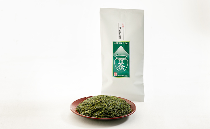 お茶工房富士園の上撰深むし茶