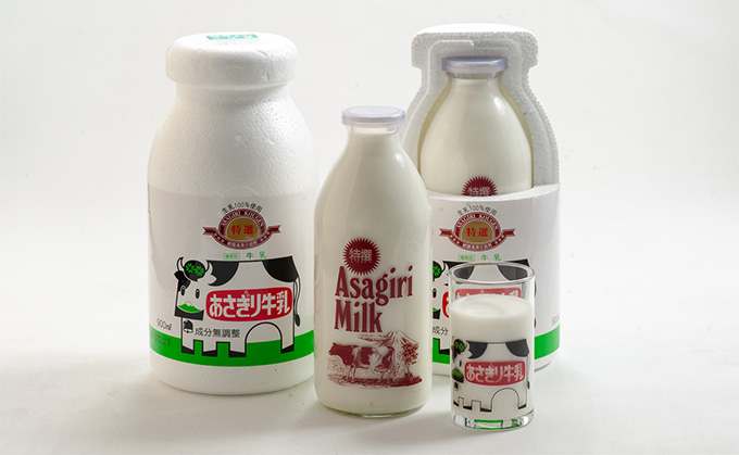 牛乳工房朝霧乳業の牛乳