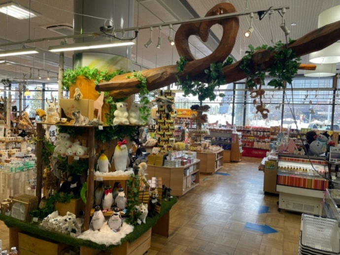 「道の駅あさひかわ」内の売店