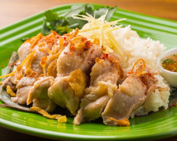 Asian Cuisine A.O.C.の海南チキンライス