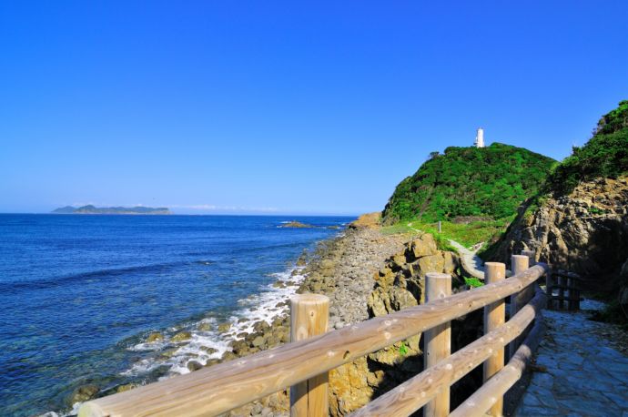 蒲生田岬の眺め
