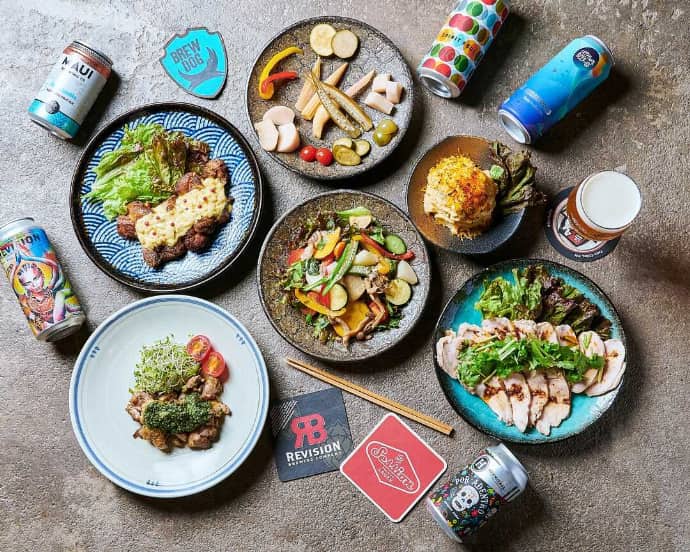 クラフトビール シザーズ 池尻大橋で提供しているお酒とお料理