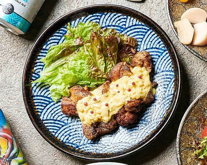 クラフトビール シザーズ 池尻大橋のスパイシーチキン弁当