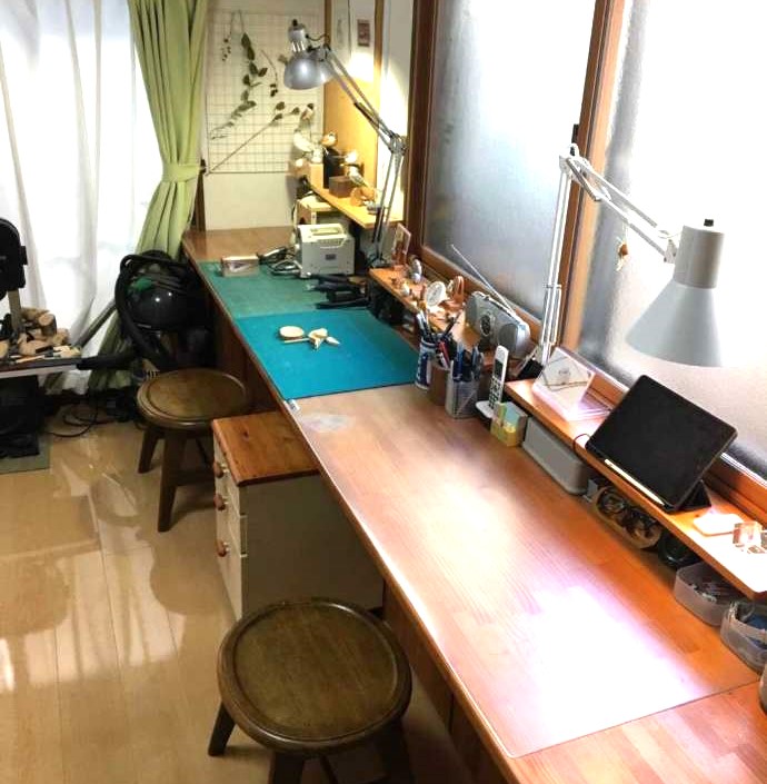 広々としたありむら公房の作業スペース