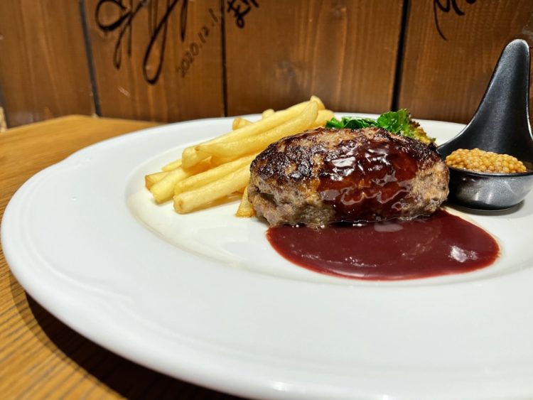 ブロックスのハンバーグステーキ