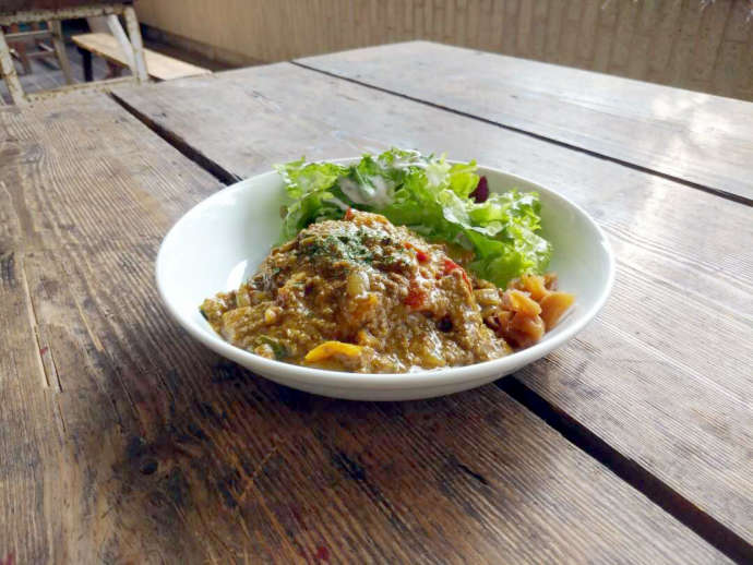東京都目黒区にある『BUNDAN COFFEE & BEER』でいただけるそぼろカレー