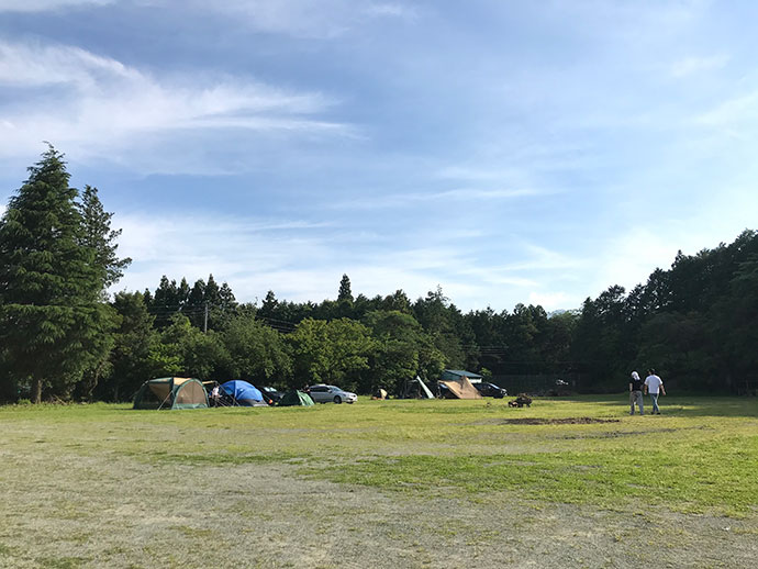 「キャンピース」のグラウンド