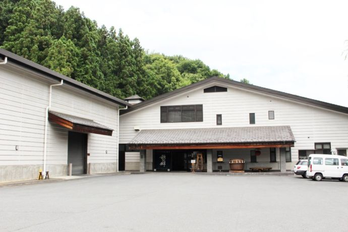 地酒「秩父錦」の製造工場外観