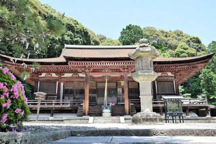 長弓寺本堂の外観