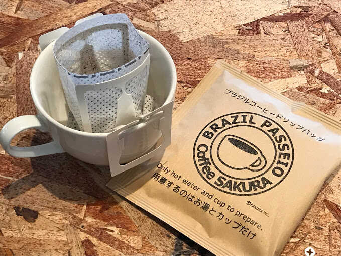 コーヒーサクラのドリップバックコーヒー