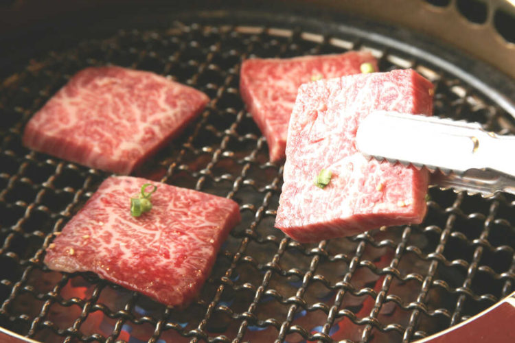焼肉道海山の焼肉メニュー