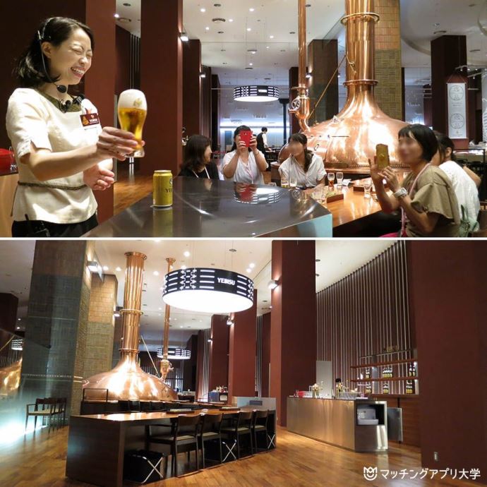 ヱビス試飲会風景