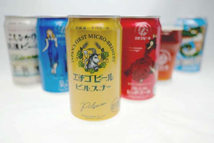 エチゴビールの商品イメージ