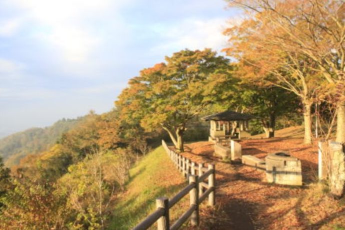 九十九谷展望公園の紅葉