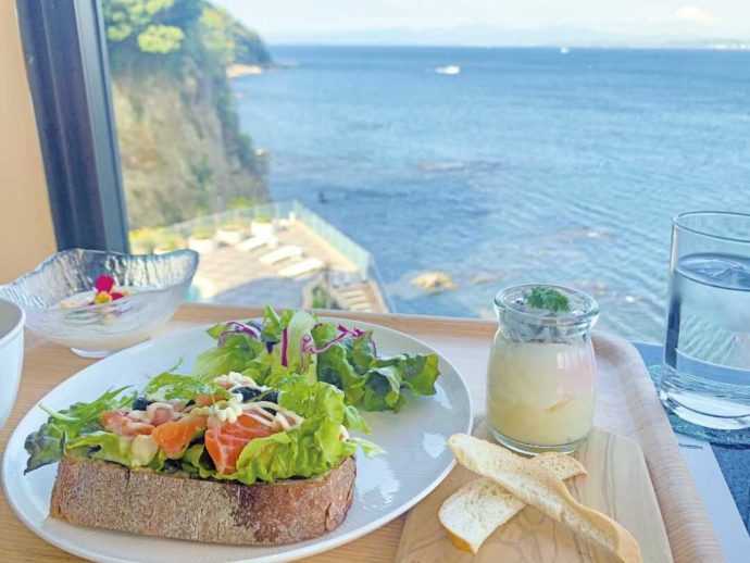 「アイランドグリル」で販売している洋食のモーニングセット