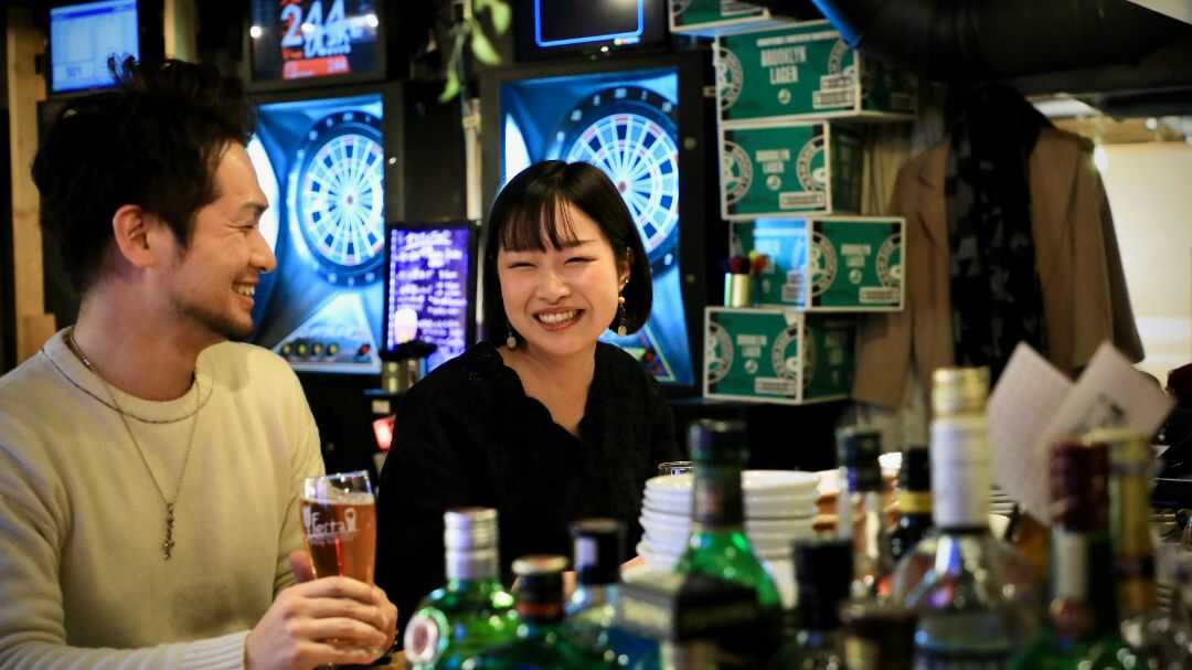 デートにも適した『ビアバルFesta下北沢』のカウンター席