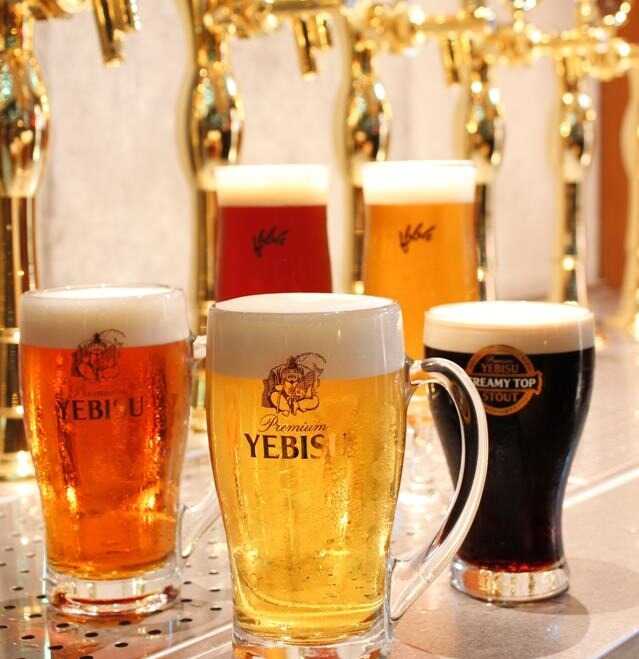 フェスティバール&ビアホールのヱビスビール