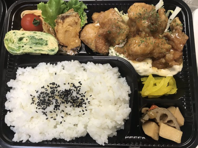 旬やみなくちのテイクアウト・デリバリー弁当:チキン南蛮弁当(¥1,190)