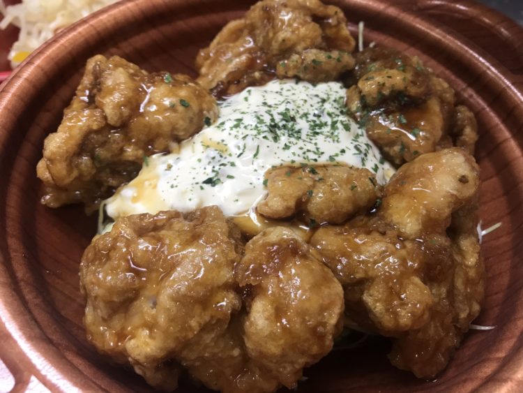 旬やみなくちのテイクアウト・デリバリー弁当:チキン南蛮のみ(¥790)
