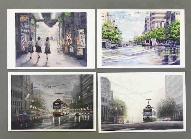 「福井鉄道」で取り扱われるオリジナル絵葉書