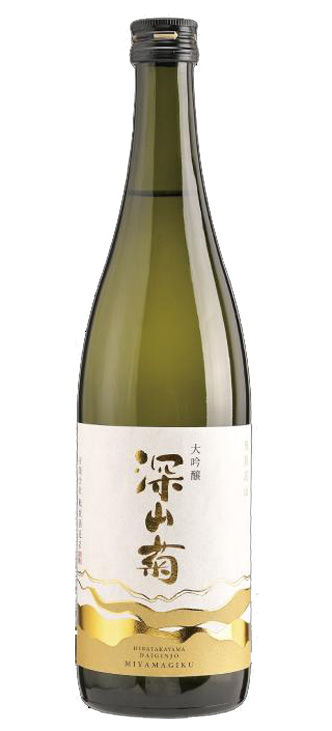 舩坂酒造店の日本酒好きにおすすめの銘柄第1位「大吟醸深山菊」