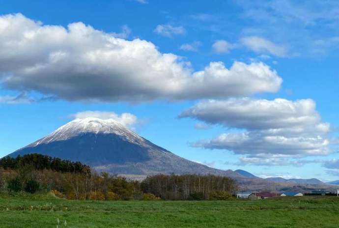 羊蹄山の風景