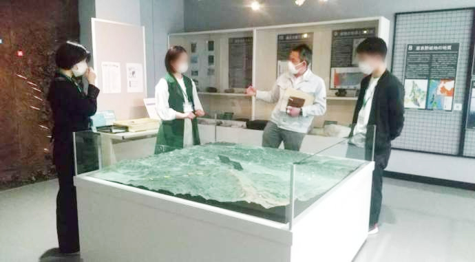 「富良野市博物館」内で開催されるイベントの一コマ