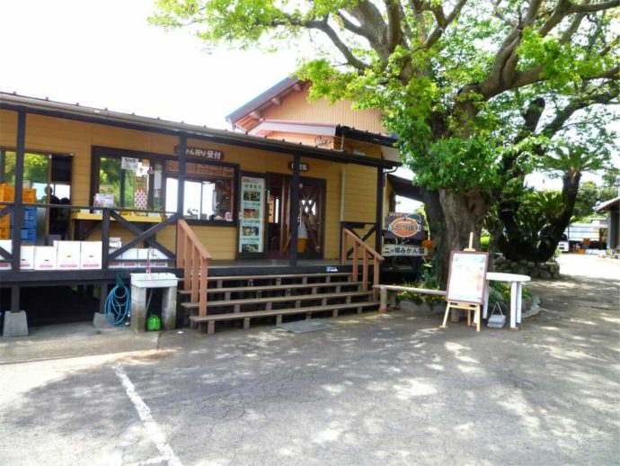 静岡県賀茂郡にある「ふたつぼり」の休憩施設