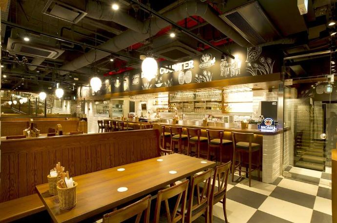恵比壽ビヤホールの店内