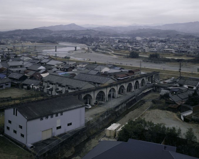 五條新町にある旧国鉄五新線