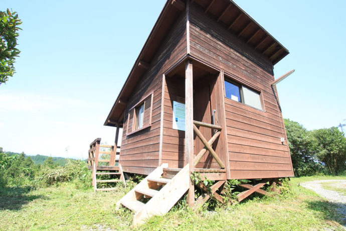 五ヶ瀬の里キャンプ村の平屋バンガロー