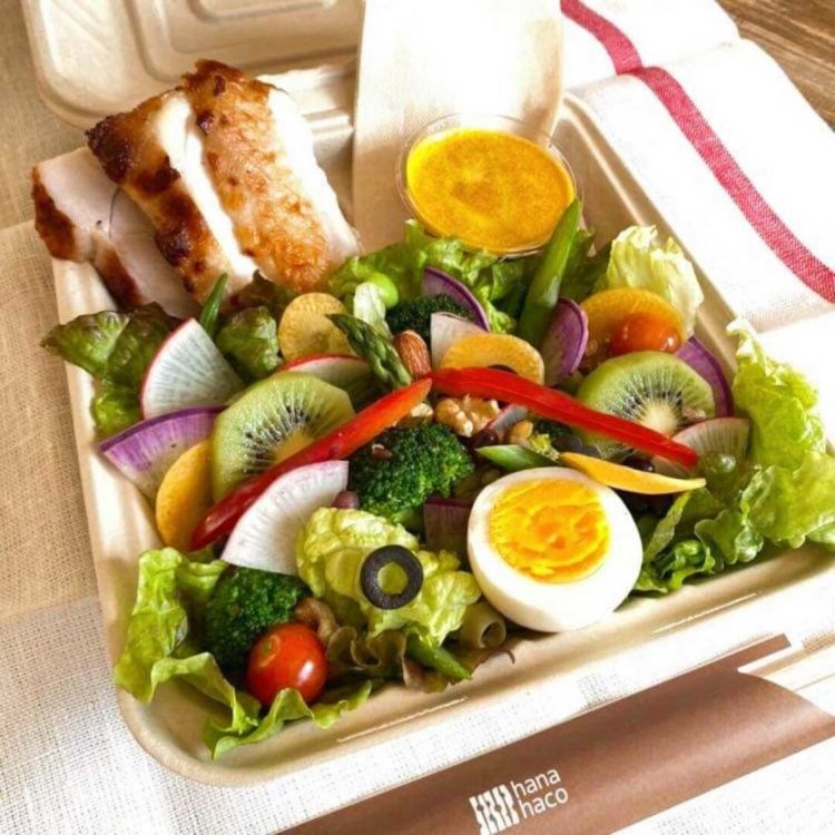 ナチュラルカフェ＋ショップ hanahacoの春待ちパワーサラダ