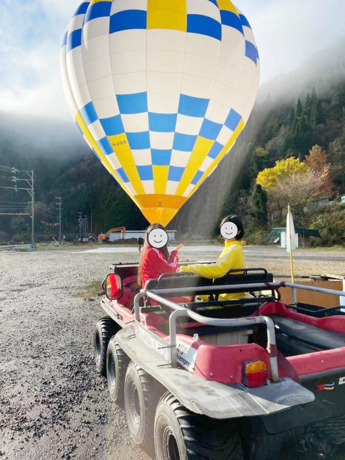 HEAT BALLOON物語の気球体験