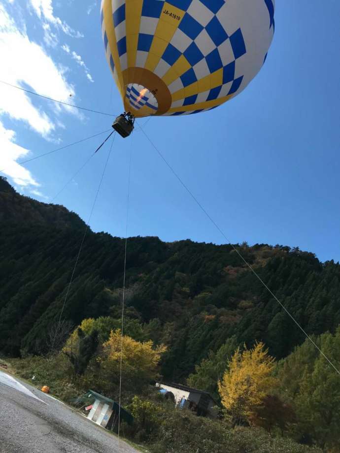 HEAT BALLOON物語の気球体験