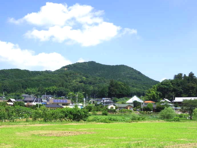 埼玉県にある日和田山の風景