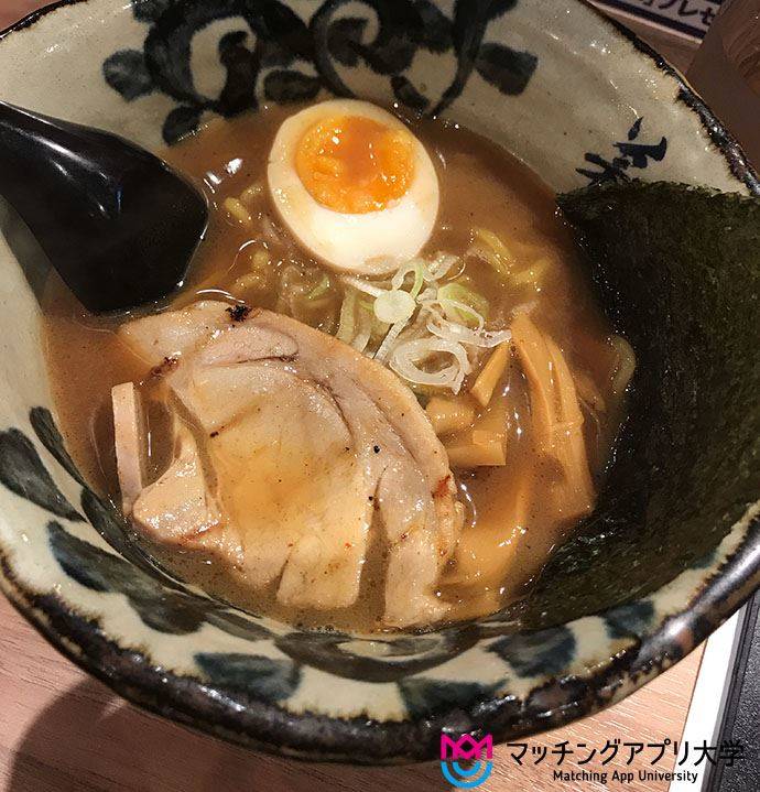 弟子屈ラーメンの醤油ハーフ