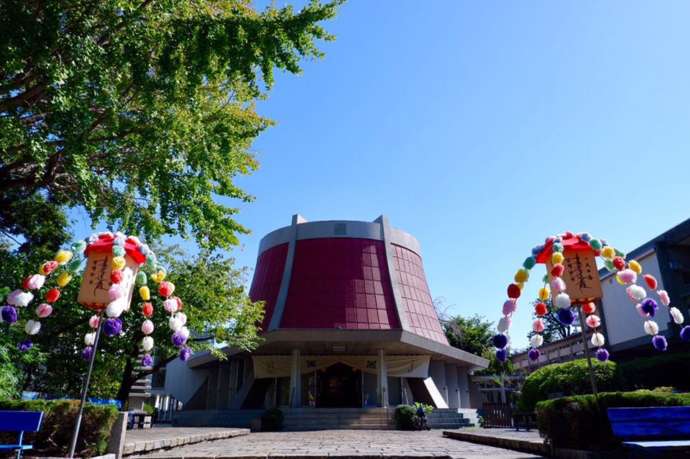 本立寺の本堂の外観