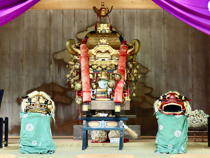 生身天満宮の春季例祭