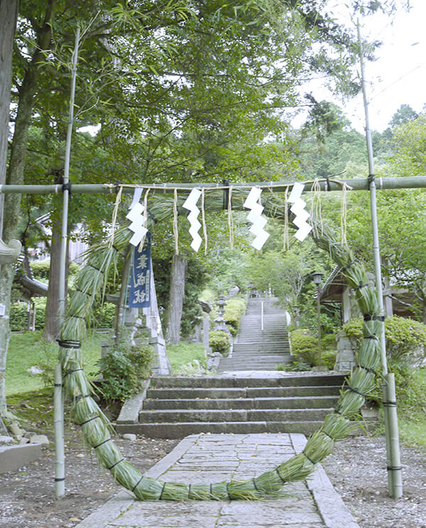 生身天満宮の境内参道