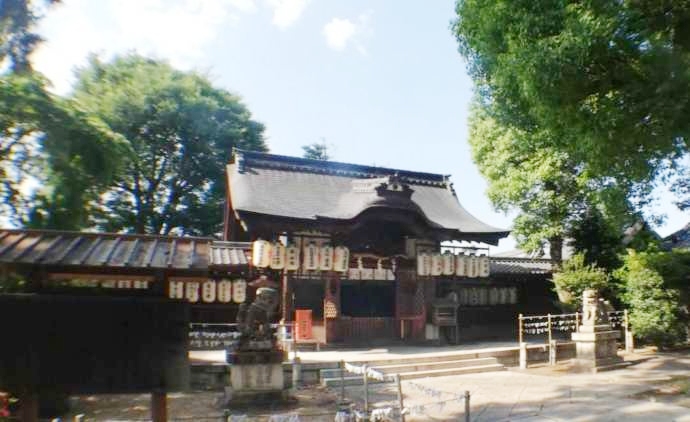 「INCENSE KITCHEN」の抹茶を使ったお香づくり体験の会場「縣（あがた）神社」