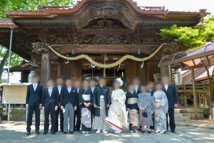 群馬県伊勢崎市の伊勢崎神社の神前結婚式