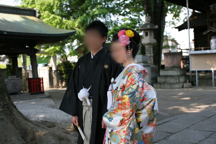 群馬県伊勢崎市の伊勢崎神社の神前結婚式