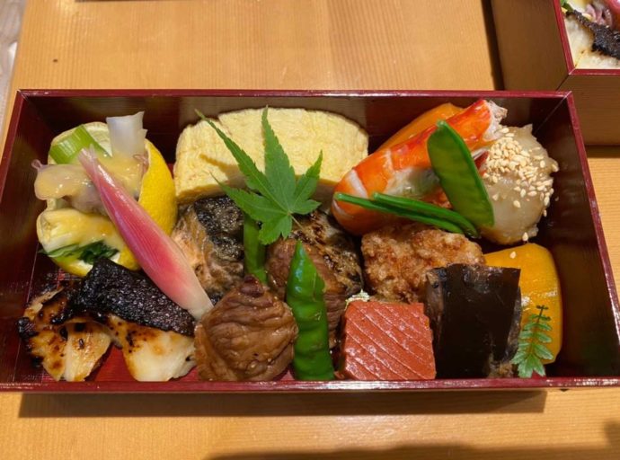 東京都中央区銀座にある「いしづか」でテイクアウトできるお弁当
